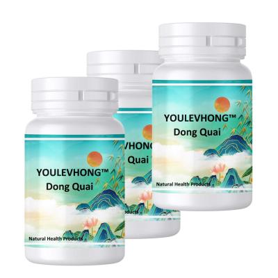 China Non GMO Dong Quai Supplement Capsules For Womens Health 100% Pure Natural Herbal for sale