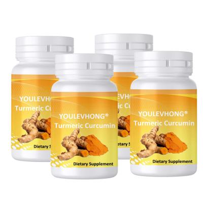 China Turmeric Curcumin Capsules Gluten Free Herbal Supplement High Absorption with BioPerine for sale