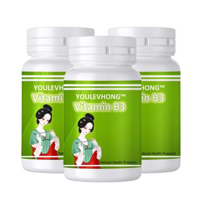 China 500 mg 90 tabletten Niacine Supplement voor verbeterde absorptie door de huid met vegetarische gelatine Vitamine B3 tabletten Te koop