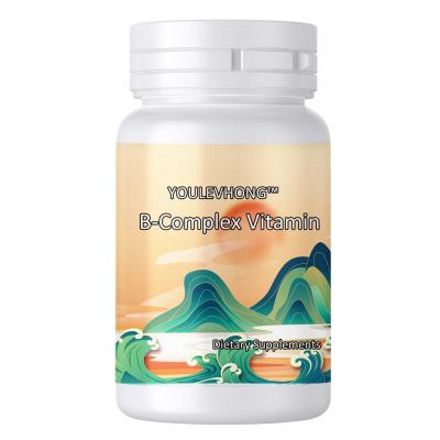 China 100 Servingsvitamin B Complex Tablets With Vitamins B1 B2 B3 B5 B7 B12  Promotes Holistic Wellbeing  Health Body for sale