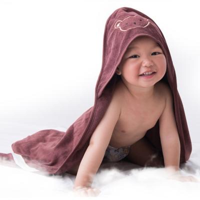 China Wholesale Customized High Quality Disposable Cotton Hood Baby Bath Towel for sale