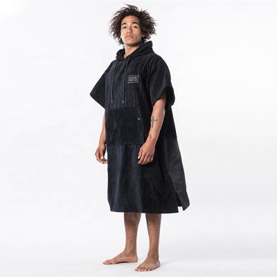 China Custom Waterproof Hooded Surf Poncho Towel New Arrival QUICK DRY for sale