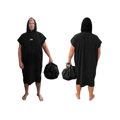 China Adult Hooded Surf QUICK DRY Poncho Beach Towel Cape Towel for sale