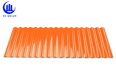 China Roofing Material 3.0mm Plastic Roof Tiles Heat Proof Corrugated Roofing Sheet for sale