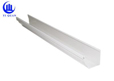 China Rain Drainage System Plastic PVC Rain Gutters Downspout Building Material for sale