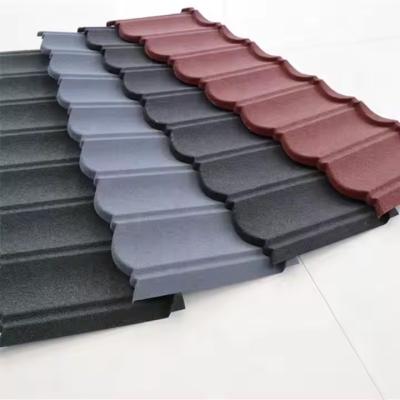 China Durable Zinc Stone Coated Roof Tiles 0.4mm Thickness for sale