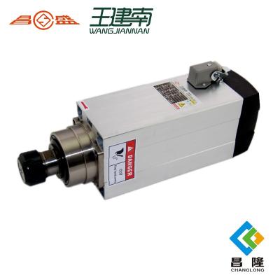 China China CNC Router Spindle 6kw Square Air Engraving Cooled Electric Spindle Motor for sale