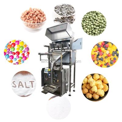 China Automatic Corn Puff Bag Crisps Pouch Pouch Fries Snacks Corn Snacks Automatic Packing Machine for sale