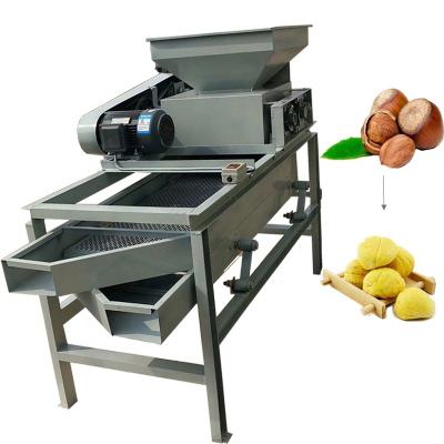 China New Automatic Nuts Almond Peanut Shelling Shelling Cracking Machine for sale