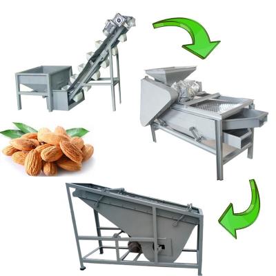 China Automatic Nuts High Efficiency Almond Kernel Nut Shell Separator Sheller Machine for sale