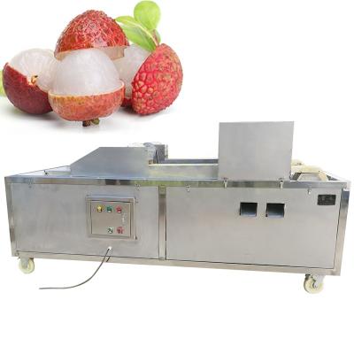 China High Efficiency Lychee Beverage Production Line Lychee Peeling Machine for sale