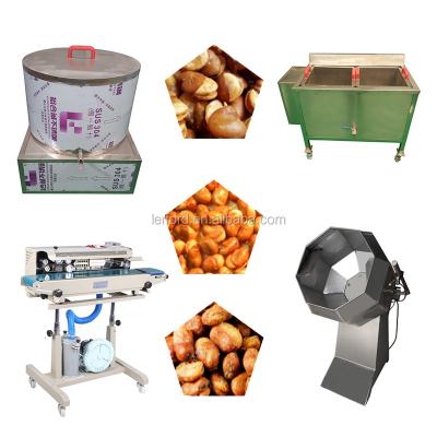 China General Bean Peanut Production Line Industrial Nut Frying Line /fried/large Bean Making Machine automatic for sale