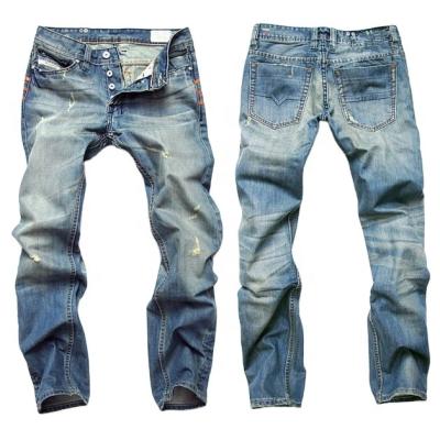 China New Style QUICK DRY Distressed Straight Slim Fit Custom Label Men's Jean Popular Skinny Ripped Unbranded Biker Jeans for sale