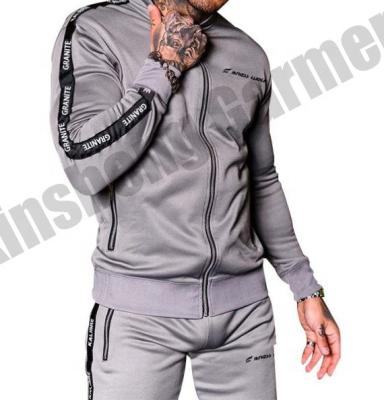 China Hot Selling Wholesale Retails New Fashion Fitness Breathable Slim Custom Tracksuit Sweatsuit New Men Sport Tracksuit for sale