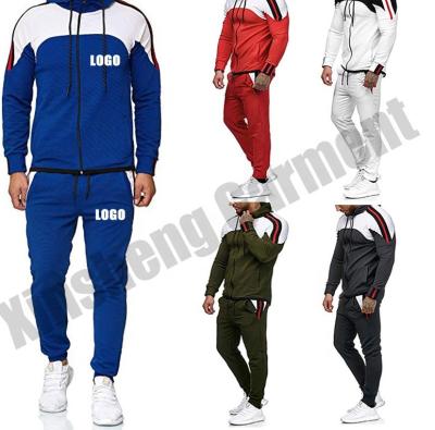 China Fashion Men Customs Officer Training Wear Sports Suit Wholesale Two Piece Joggers Breathable Jogging Running Set for sale