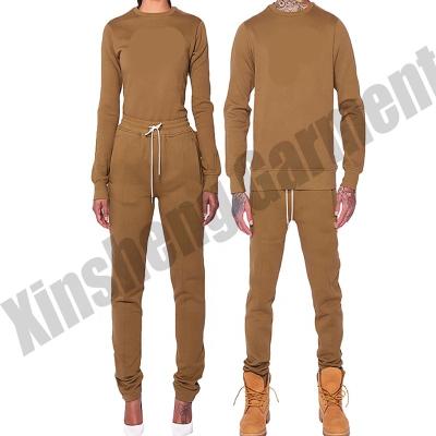 China Fashion Breathable Men Clothes Sweatsuit Sets Tracksuit Tracksuit Wholesale Solid Color Hot Selling Custom Empty Sportswear for sale