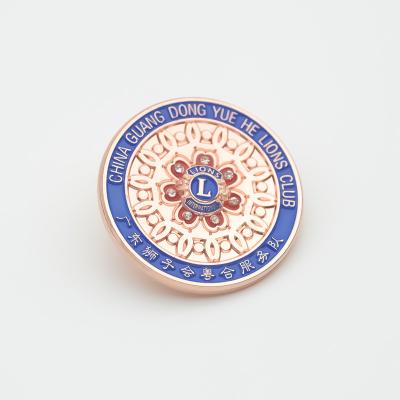 China China Customized Metal Badge Manufacturer Design Your Own Customized Hard and Soft Enamel Badge Customized Personalized Logo for sale