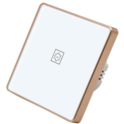 Κίνα Glomarket 1 Gang No Neutral Heater Switch Smart Wifi Glass Panels Wifi Smart Home Light Eu Standard Switches προς πώληση