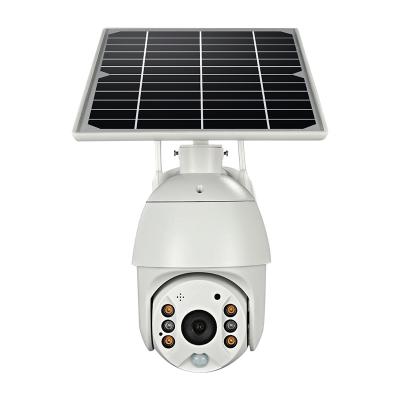 Cina Glomarket 4G US/AU/JP Solar Lower Powered PTZ 2MP/4MP Waterproof Camera Smart Security Surveillance Cctv Camera in vendita