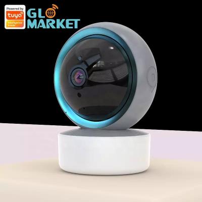 China Baby Monitor Tuya Smart Camera 2 / 3 / 5MP Full HD PTZ Camera With Google Alexa App for sale