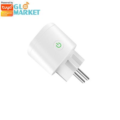 China Glomarket Smart Tuya Wifi Plug , App Remote Control Smart Power Plug for sale