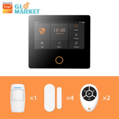 China Glomarket Tuya Wifi 4G Smart Security Alarmsysteem Google Alexa ingebouwde sirene Te koop