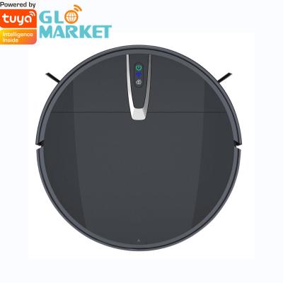 China Glomarket Smart Robot Stofzuiger Tuya Wifi House Cleaner Met Wifi Laser Navigatie 2000PA Zuig Vacuüm Robot Te koop