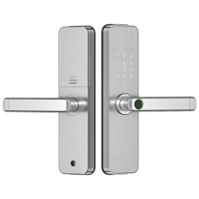 Cina Glomarket Tuya Smart Door Lock Bedroom Home Digital Biometric Fingerprint Intelligent Handle Electronic Locks in vendita