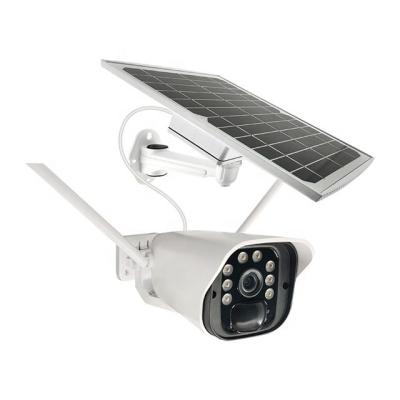 China 2.0MP Low Power Solar Wifi Bullet Camera 4g Solar Power Bullet Wifi Camera for sale