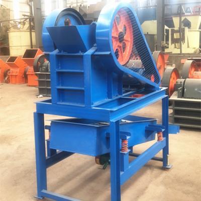 China Special design mining space saving jaw crusher production line with vibrating screen, mobile diesel engine small crusher for sale