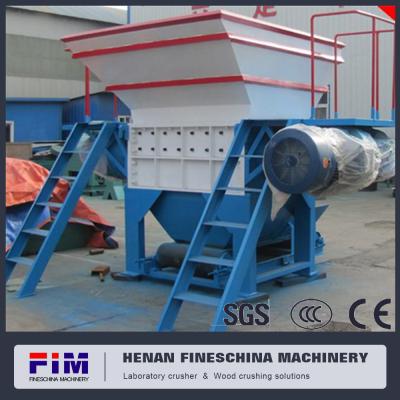 China Plastic Crusher China Tire Crusher Waste Plastic Tire Recycling Machine /Tire Shredder Manufacturing Line for sale