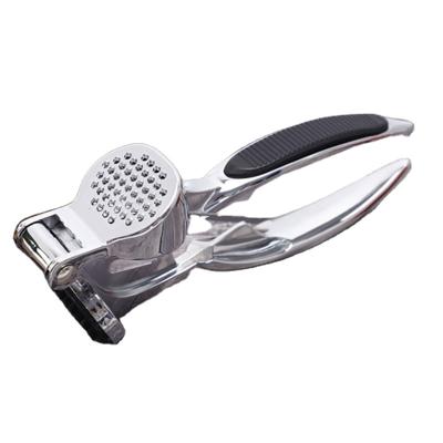 China Viable Home Manual Stainless Steel Mini Garlic Press Garlic Press Crusher Kitchen Tool Garlic Press for sale