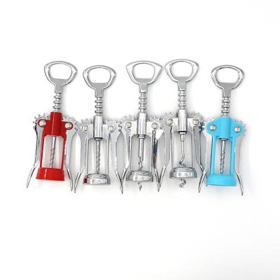 China Multifunctional Stainless Steel Bottle Opener Metal Wine Bottle Opener Red Wine Cap Opener for sale