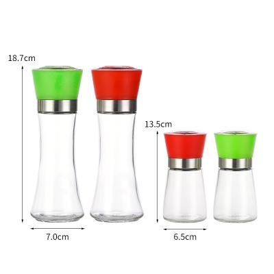 China Hot Selling Viable Stainless Steel Grinder Black Pepper Grinder Portable Pepper Grinder for sale