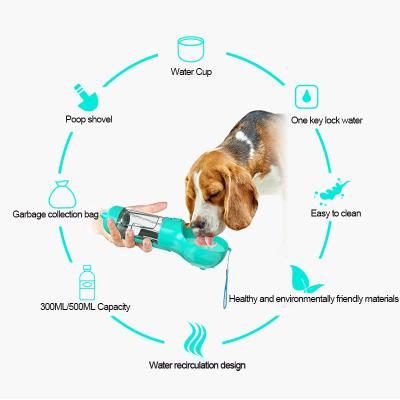 China Wholesale New Design Sustainable Factory Multifunctional Portable Plastic Travel Recycling Dispenser Pet Water Bottle for sale