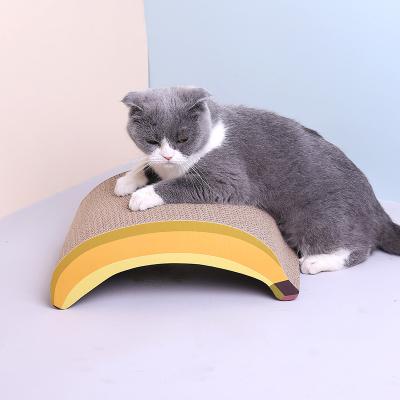 China Viable Cats Toy Supplies Corrugated Paper Scratch-Resistant Cat Scratch Board Pad for sale