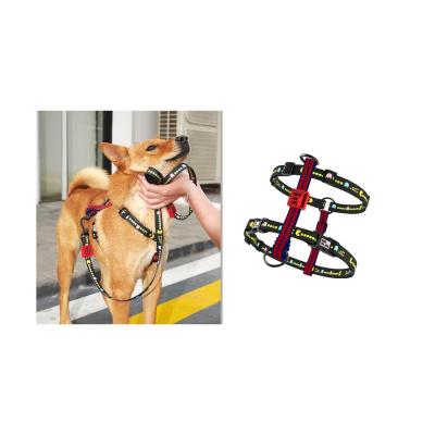 China Custom Comfortable High Quality High Durability Hand Feeling Dog Harness Leash Set for sale