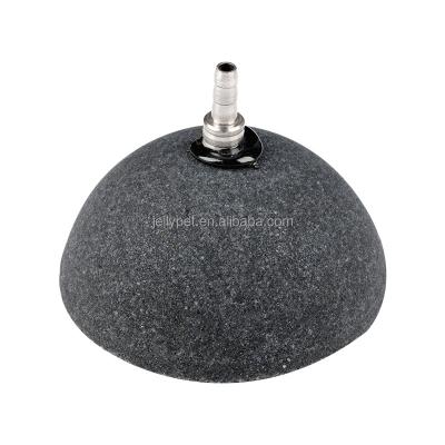 China Small Viable Carborundum Round Air Stone Aquarium Disc Air Bubbler For Fish Tank for sale