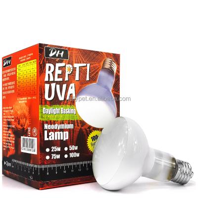 China Viable UVA Lamp Daylight Neodymium UVA Lamp Heat Basking Reptile Bulbs For Reptiles Use, 25W 50W 75W 100W for sale