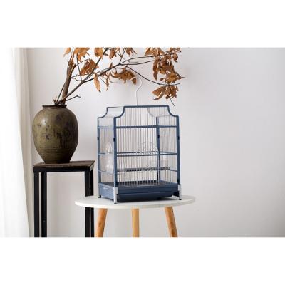 China New Designed Breathable Thrush Bird Cage Acrylic Parrot Cages Stainless Steel Bird Cage for sale