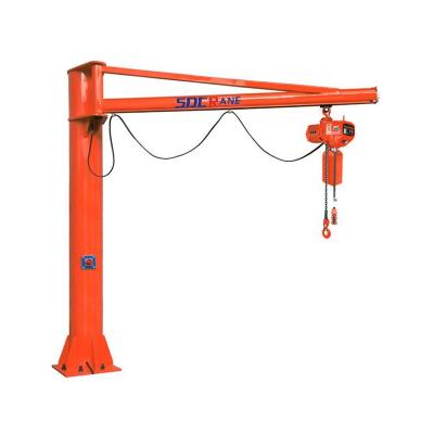 China Durable Using Various Jib Crane Promotional Post Mounted Small Jib Crane 2t for sale