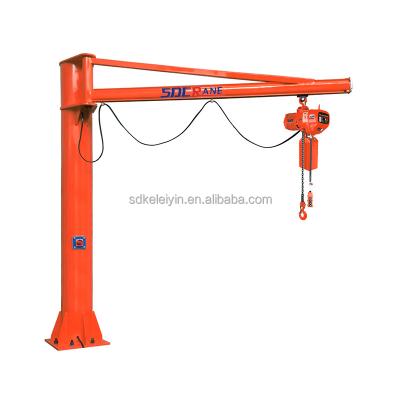 China Other Hot Selling European Standard 3000kg Crane Electric Column Cantilever Type Jib Cranes for sale