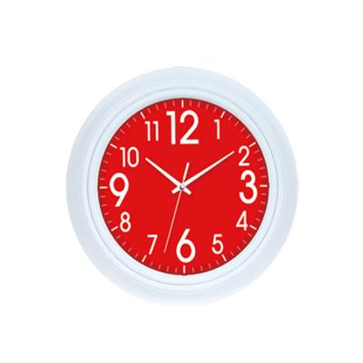 China Wholesale Cheap Plastic Atomic Abstract Red Wall Clocks Japan Style Wall Decor Dial for sale