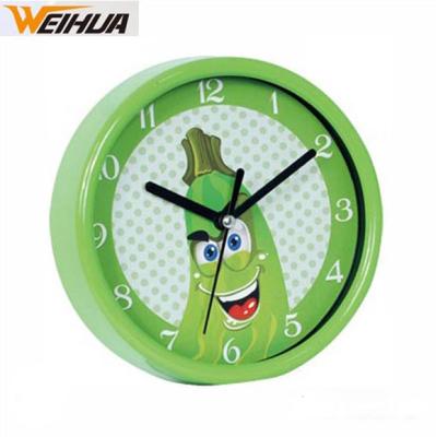 China Cartoon Fashional Kids Room Sale Mini Wall Clock for sale