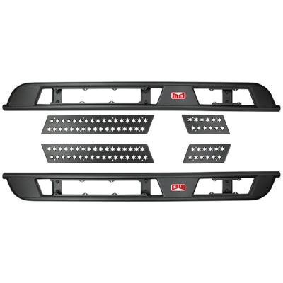 China Strong ultra-thin and light STEEL side step side bumpers for Mitsubishi Pajero V97 V93 for sale