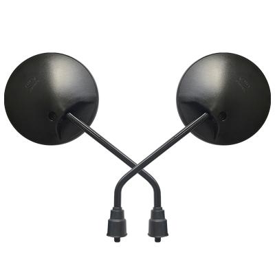 China Electric Bicycle/Motorbike Universal Black Motorcycle Rearview Side Mirror For Scooter Moped Motorbike for sale