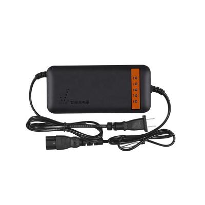 China Electric Bicycle/Motorcycle Five Lamp Adapter Scooter 48V 32Ah Lead Acid Battery Rechargeable Fast Charging Portable Charger for sale