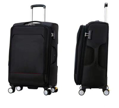 China 2022 Premium Fashionable High End Zipper Bag Set Hard Luggage Travel Suitcase for sale