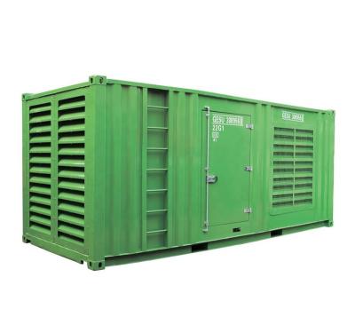 China High quality high voltage container 1000kw silent diesel generator WM-SC825 for sale