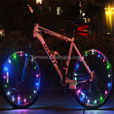 China ABS and PC hot new products for 2014 led light for bike with 18LED light for sale